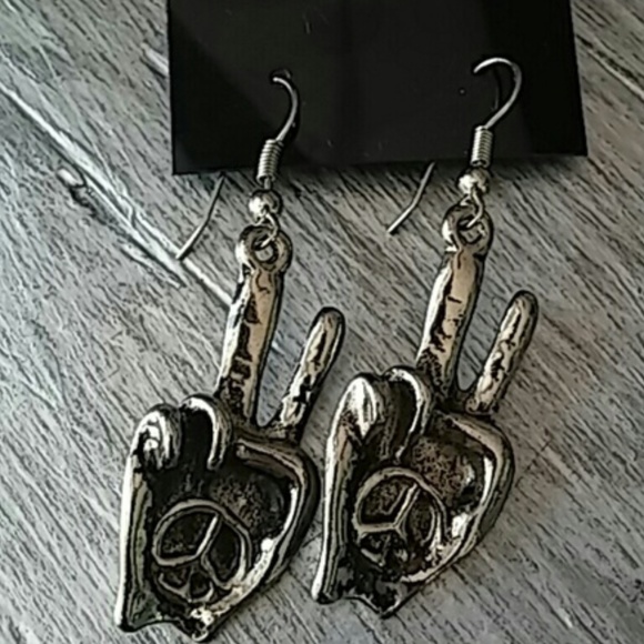 Jewelry - PEACE OUT Earrings